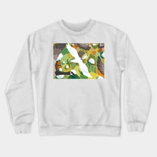 Nils With Wild Geese Crewneck Sweatshirt